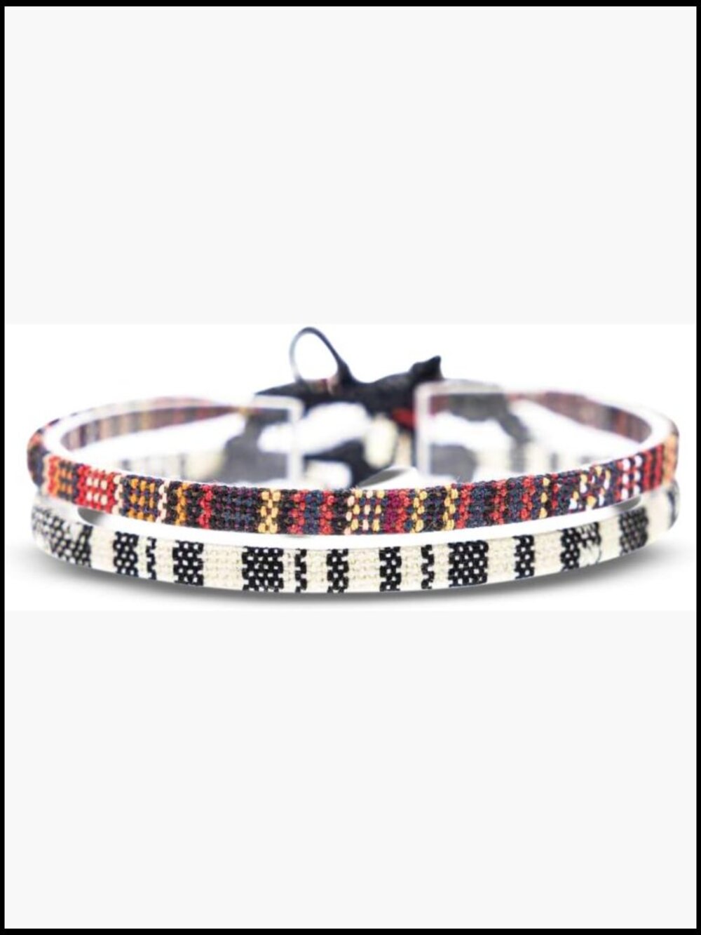 2 Pcs Surfer Anklet Set Adjustable Braided Boho Ankle Bracelets for Women Men